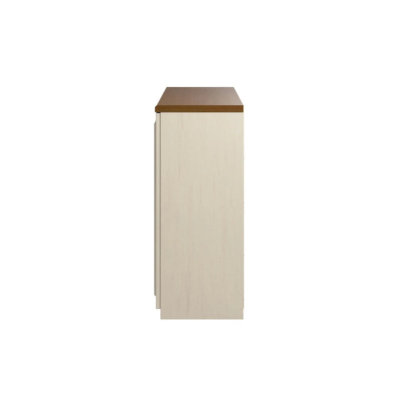 Meuble de rangement d'appoint avec 2 portes et étagères réglables, organisateur de bureau à domicile