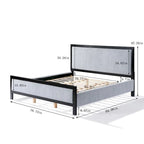 Matelas de futon queen en mousse à mémoire de forme au gel de 10 po, soulagement de la pression, mousse CertiPUR-US, canapé-lit