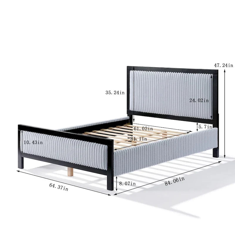 Matelas de futon queen en mousse à mémoire de forme au gel de 10 po, soulagement de la pression, mousse CertiPUR-US, canapé-lit