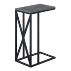 Table d'appoint en C, table d'appoint de canapé coulissante, table à goûter de salon, style minimaliste moderne