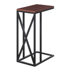 Table d'appoint en C, table d'appoint de canapé coulissante, table à goûter de salon, style minimaliste moderne