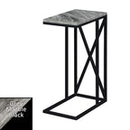 Table d'appoint en C, table d'appoint de canapé coulissante, table à goûter de salon, style minimaliste moderne