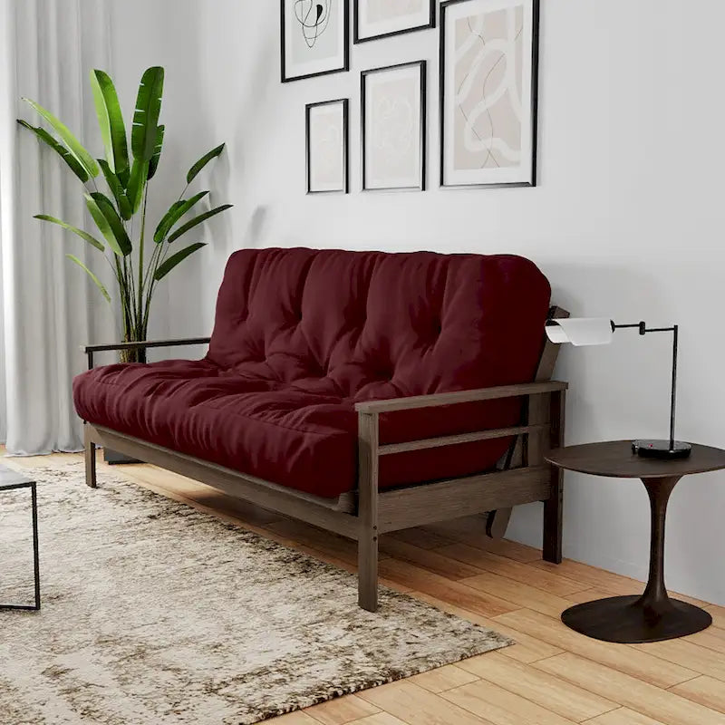 Matelas de futon Loosh Home 10 en mousse à mémoire de forme Gel, taille grand lit