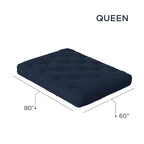 Matelas de futon Loosh Home 10 en mousse à mémoire de forme Gel, taille grand lit