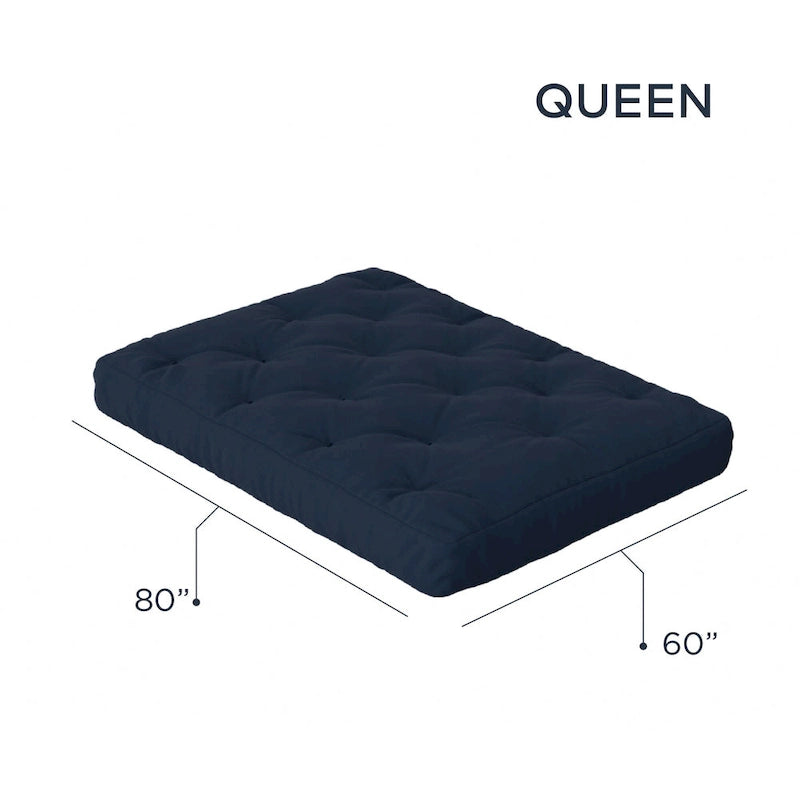 Matelas de futon Loosh Home 10 en mousse à mémoire de forme Gel, taille grand lit
