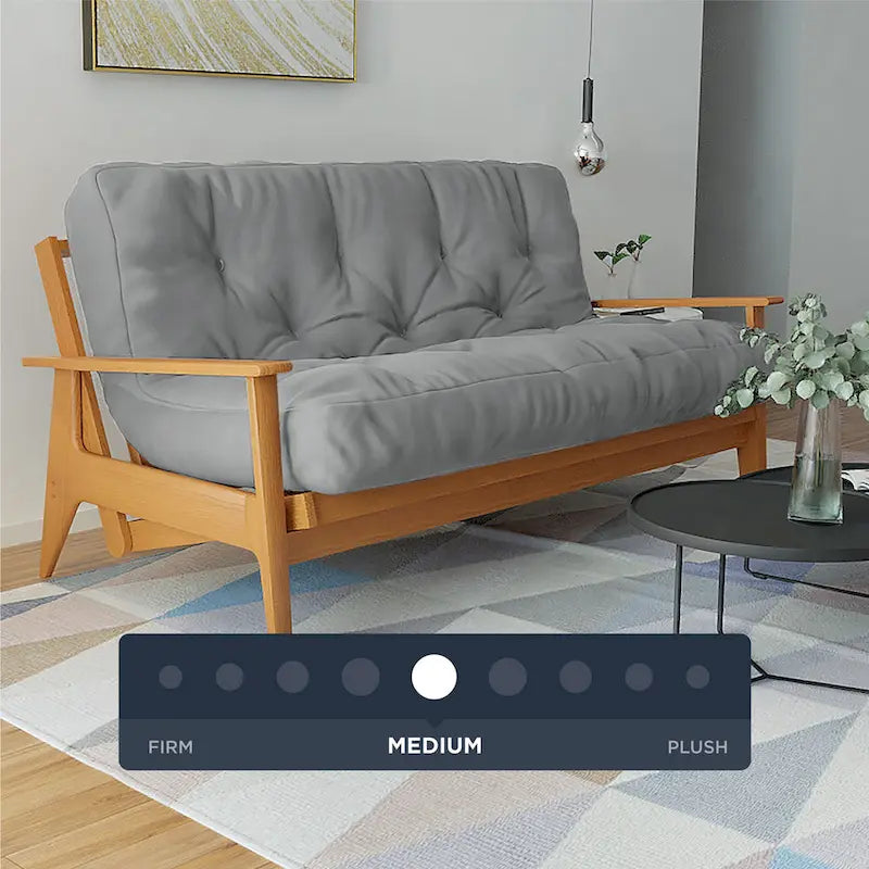 Matelas de futon Loosh Home 10 en mousse à mémoire de forme Gel, taille grand lit