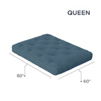 Matelas de futon Loosh Home 10 en mousse à mémoire de forme Gel, taille grand lit