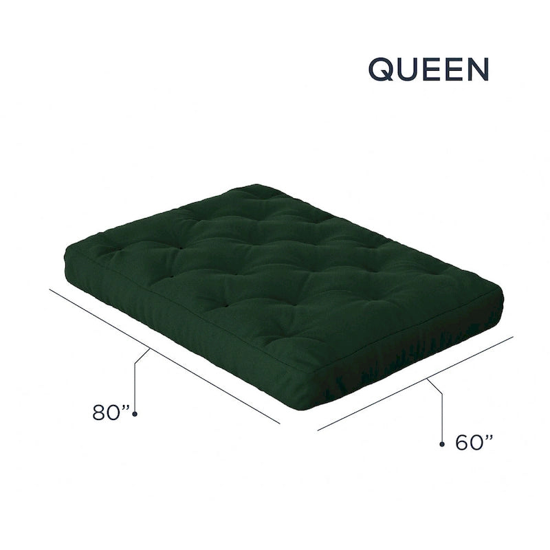 Matelas de futon Loosh Home 10 en mousse à mémoire de forme Gel, taille grand lit