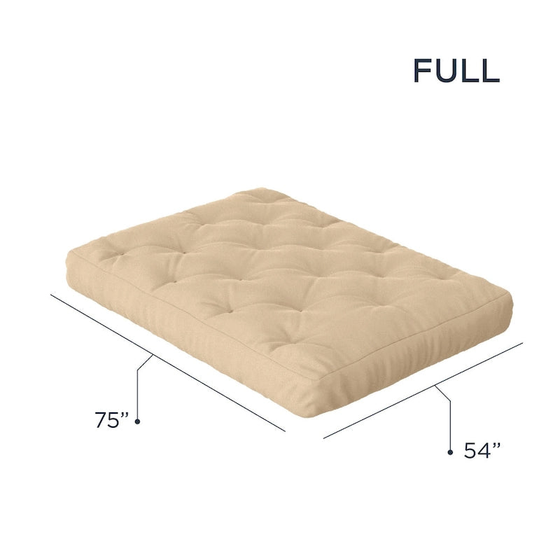 Matelas de futon Loosh Home 10 en mousse à mémoire de forme Gel, taille grand lit