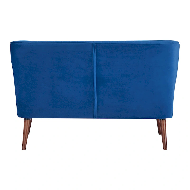 Causeuse rembourrée, Canapé compact 2 places, Style salon moderne, Cadre solide