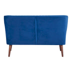 Causeuse rembourrée, Canapé compact 2 places, Style salon moderne, Cadre solide