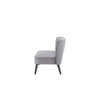 Causeuse rembourrée, Canapé compact 2 places, Style salon moderne, Cadre solide