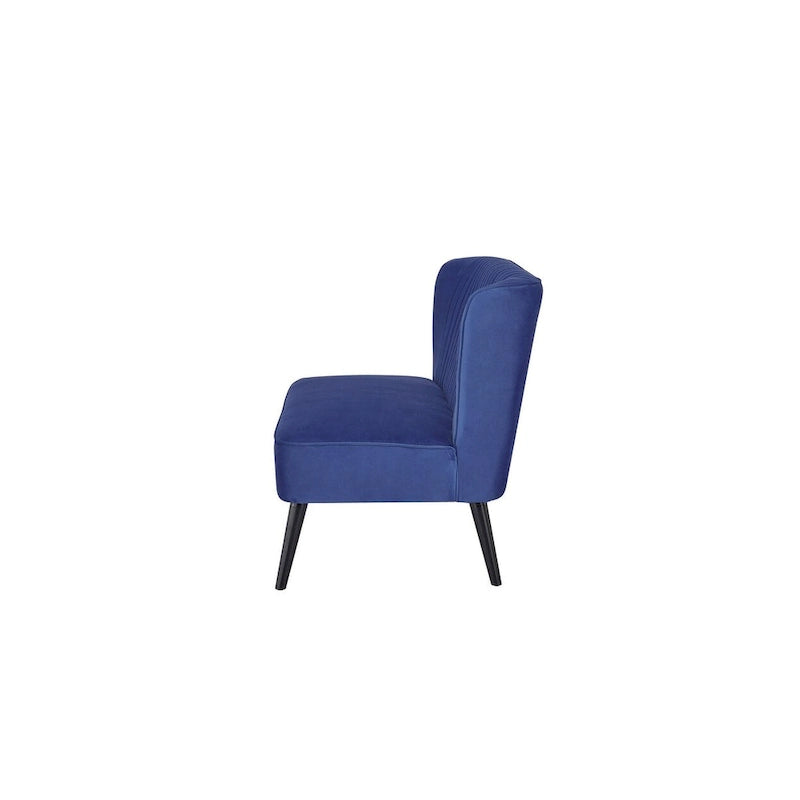 Causeuse rembourrée, Canapé compact 2 places, Style salon moderne, Cadre solide