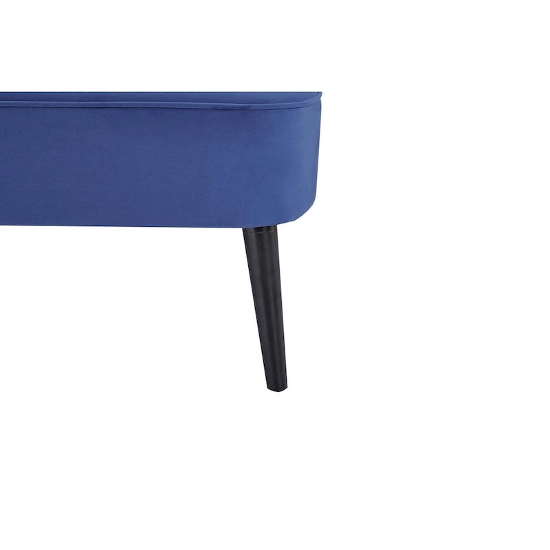 Causeuse rembourrée, Canapé compact 2 places, Style salon moderne, Cadre solide