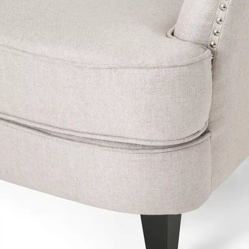 Ensemble fauteuil club et ottoman, fauteuil d'appoint rembourré avec repose-pieds, salon