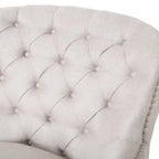 Ensemble fauteuil club et ottoman, fauteuil d'appoint rembourré avec repose-pieds, salon