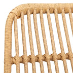 Tabouret de bar 75 cm, assise rembourrée, cadre en bois, pour îlot de cuisine et comptoir de bar