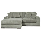 Canapé sectionnel 2 places avec méridienne, 102"L x 70"P x 38"H, rembourré pour salon
