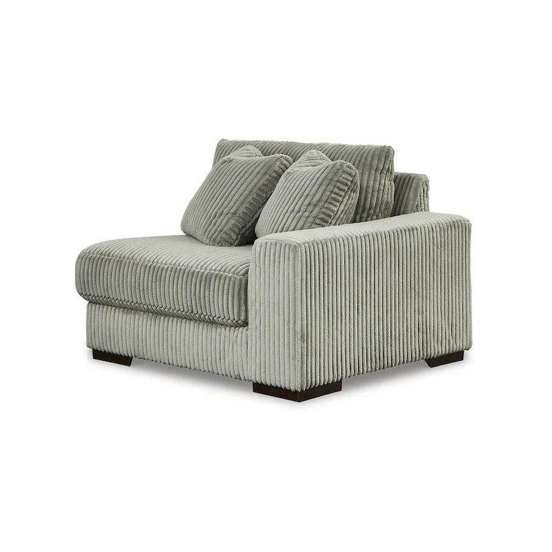 Canapé sectionnel 2 places avec méridienne, 102"L x 70"P x 38"H, rembourré pour salon