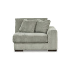 Canapé sectionnel 2 places avec méridienne, 102"L x 70"P x 38"H, rembourré pour salon