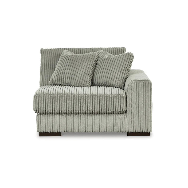 Canapé sectionnel 2 places avec méridienne, 102"L x 70"P x 38"H, rembourré pour salon