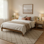 Carson Carrington Hjalta Mid-century 10-inch Wood Platform Bed