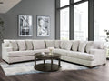 Loty Contemporary Beige Chenille Symmetrical L-Shaped Sectional by Furniture of America