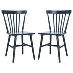 Ensemble de 2 chaises de salle à manger Spindle Farmhouse, 50,8 cm L x 50,8 cm P x 83,8 cm H, pieds en bois