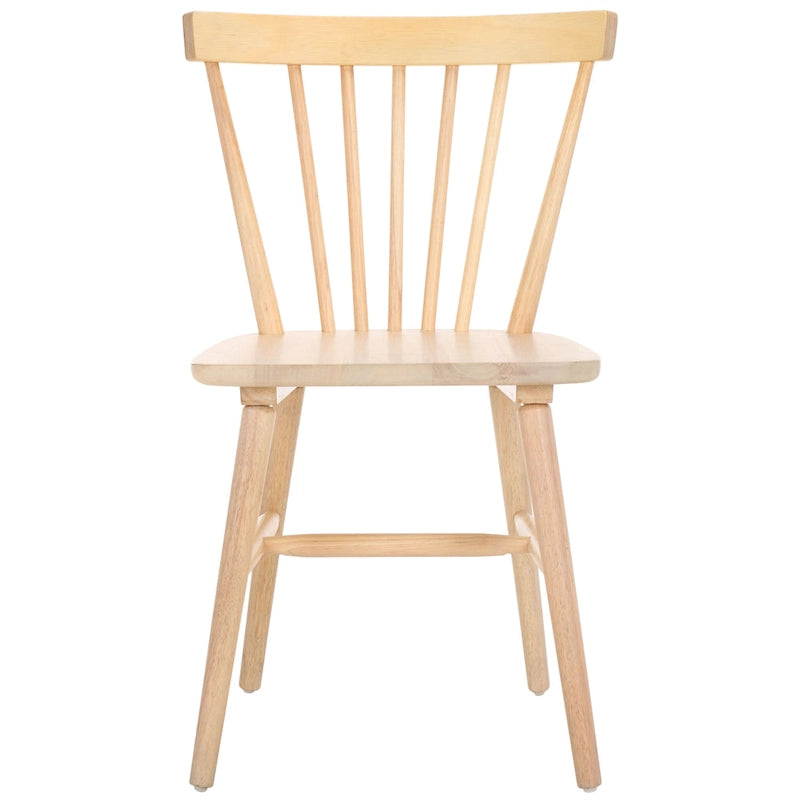 Ensemble de 2 chaises de salle à manger Spindle Farmhouse, 50,8 cm L x 50,8 cm P x 83,8 cm H, pieds en bois