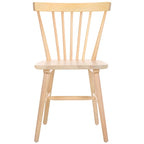 Ensemble de 2 chaises de salle à manger Spindle Farmhouse, 50,8 cm L x 50,8 cm P x 83,8 cm H, pieds en bois