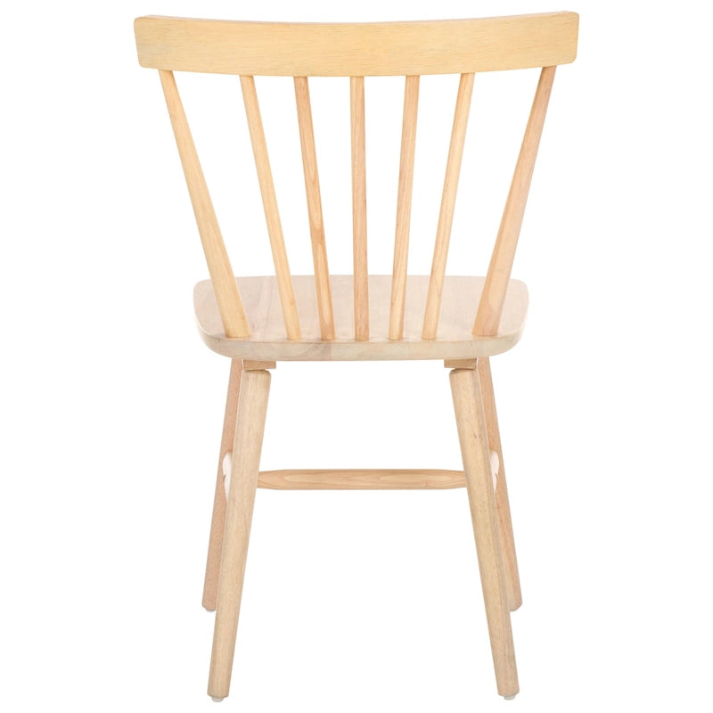 Ensemble de 2 chaises de salle à manger Spindle Farmhouse, 50,8 cm L x 50,8 cm P x 83,8 cm H, pieds en bois