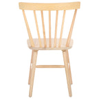 Ensemble de 2 chaises de salle à manger Spindle Farmhouse, 50,8 cm L x 50,8 cm P x 83,8 cm H, pieds en bois