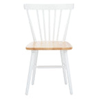 Ensemble de 2 chaises de salle à manger Spindle Farmhouse, 50,8 cm L x 50,8 cm P x 83,8 cm H, pieds en bois