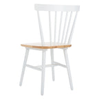 Ensemble de 2 chaises de salle à manger Spindle Farmhouse, 50,8 cm L x 50,8 cm P x 83,8 cm H, pieds en bois