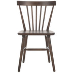 Ensemble de 2 chaises de salle à manger Spindle Farmhouse, 50,8 cm L x 50,8 cm P x 83,8 cm H, pieds en bois
