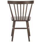 Ensemble de 2 chaises de salle à manger Spindle Farmhouse, 50,8 cm L x 50,8 cm P x 83,8 cm H, pieds en bois