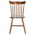 Lot de 2 chaises de salle à manger Windsor Spindleback, 43,2 cm L x 48,3 cm P x 86,4 cm H, cadre en bois