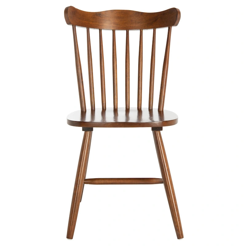 Lot de 2 chaises de salle à manger Windsor Spindleback, 43,2 cm L x 48,3 cm P x 86,4 cm H, cadre en bois