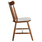 Lot de 2 chaises de salle à manger Windsor Spindleback, 43,2 cm L x 48,3 cm P x 86,4 cm H, cadre en bois