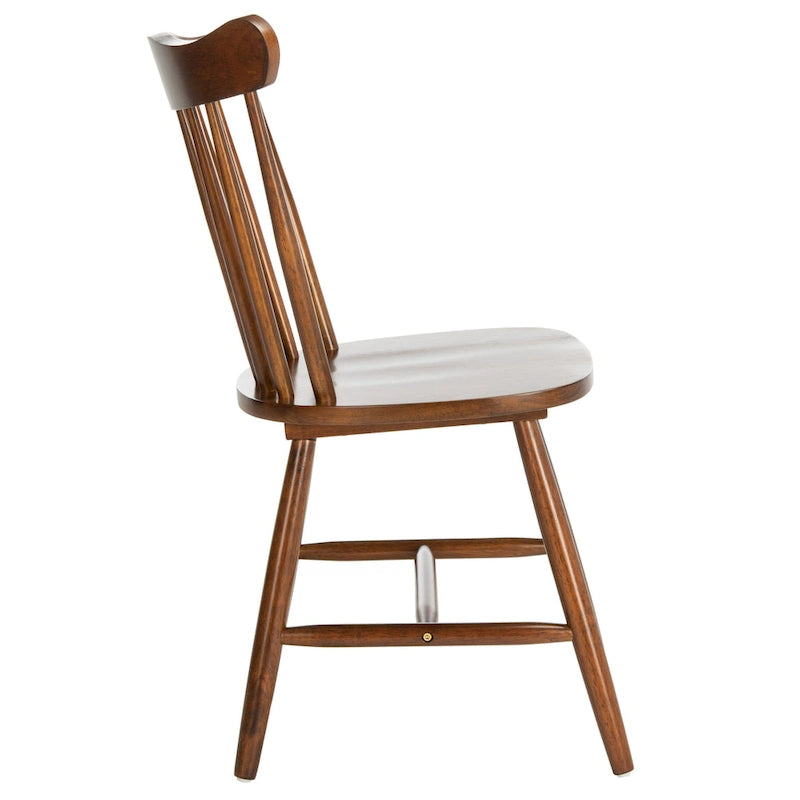 Lot de 2 chaises de salle à manger Windsor Spindleback, 43,2 cm L x 48,3 cm P x 86,4 cm H, cadre en bois