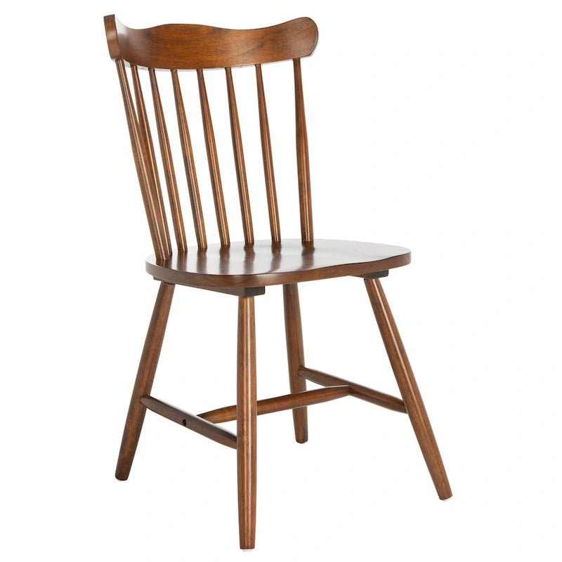 Lot de 2 chaises de salle à manger Windsor Spindleback, 43,2 cm L x 48,3 cm P x 86,4 cm H, cadre en bois