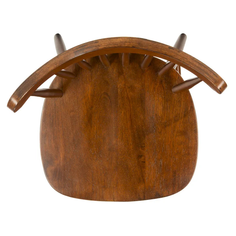 Lot de 2 chaises de salle à manger Windsor Spindleback, 43,2 cm L x 48,3 cm P x 86,4 cm H, cadre en bois