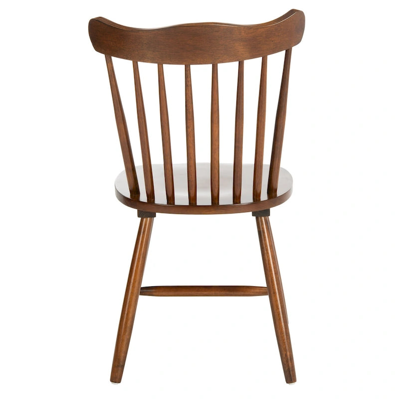 Lot de 2 chaises de salle à manger Windsor Spindleback, 43,2 cm L x 48,3 cm P x 86,4 cm H, cadre en bois