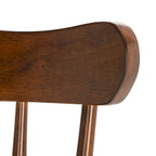 Lot de 2 chaises de salle à manger Windsor Spindleback, 43,2 cm L x 48,3 cm P x 86,4 cm H, cadre en bois