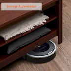 Meuble TV 70 pouces pour TV 75 pouces, console TV de centre de divertissement classique