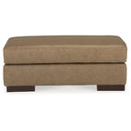 Pouf en tissu Tumbleweed, Repose-pieds et table basse rembourrés, Meuble d'appoint pour le salon