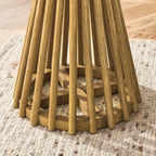 Canapé d'angle en L, Chenille Beige, Design Symétrique, Salon Contemporain