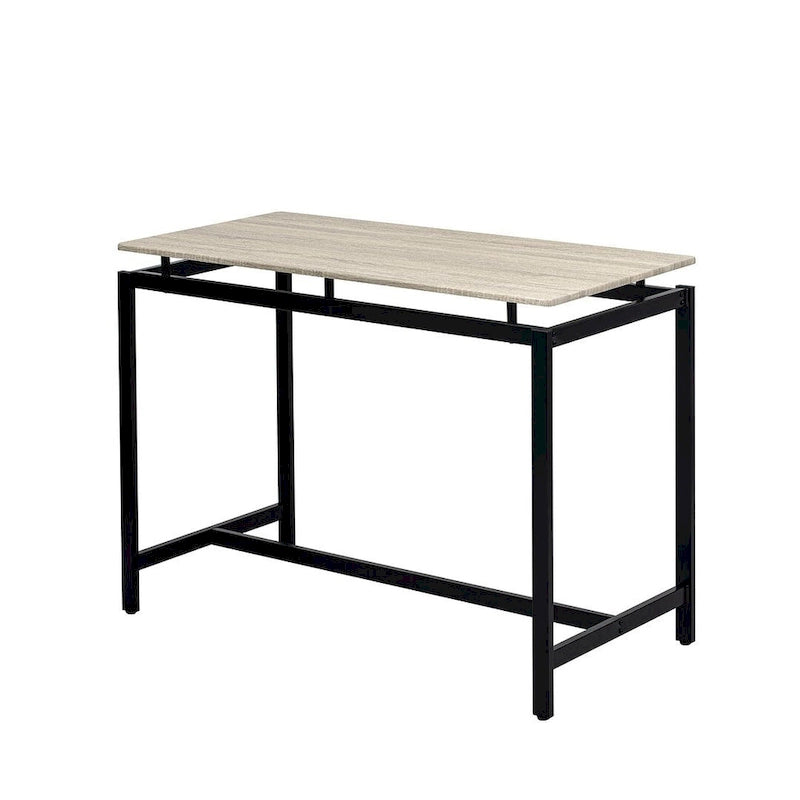 Ensemble table de bar et tabourets compacts 5 pièces moderne