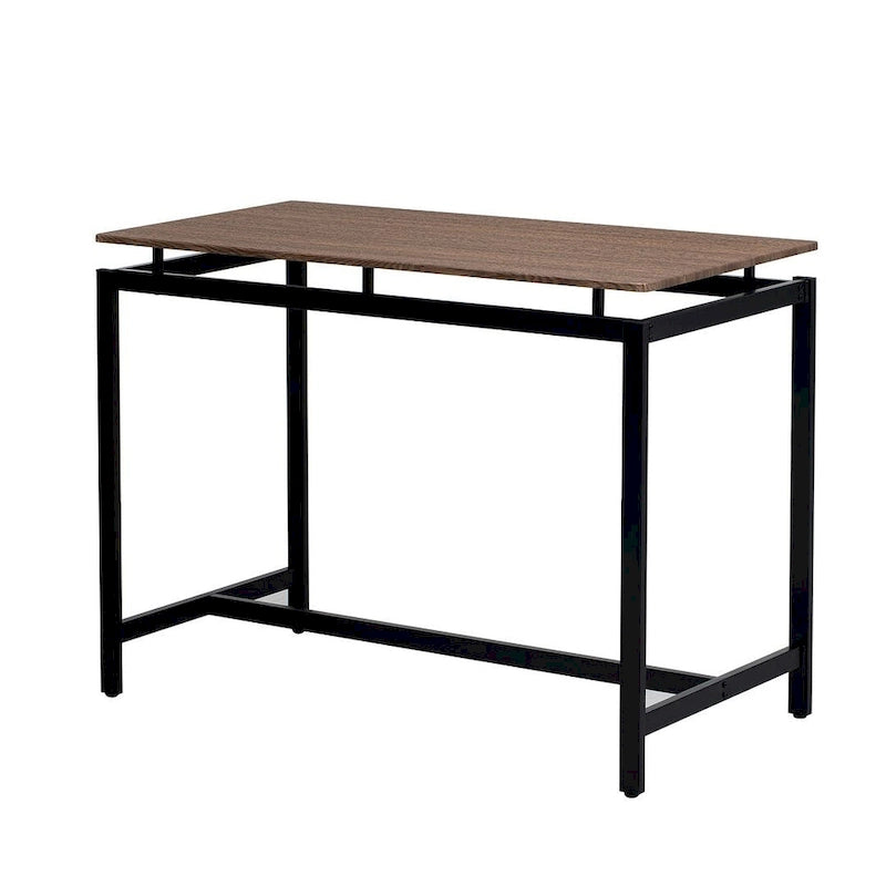 Ensemble table de bar et tabourets compacts 5 pièces moderne